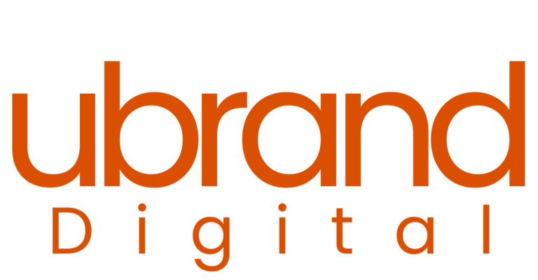 UBrand Digital landing page development and branding digital solutions logo